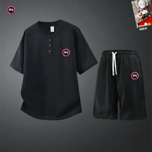 Canada Goose Tracksuits Short Sleeved For Men #1444881