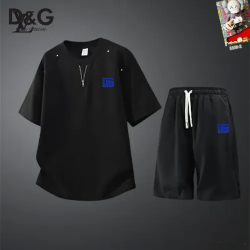 Dolce &amp; Gabbana D&amp;G Tracksuits Short Sleeved For Men #1444885 $56.00 USD, Wholesale Replica Dolce &amp; Gabbana D&amp;G Tracksuits