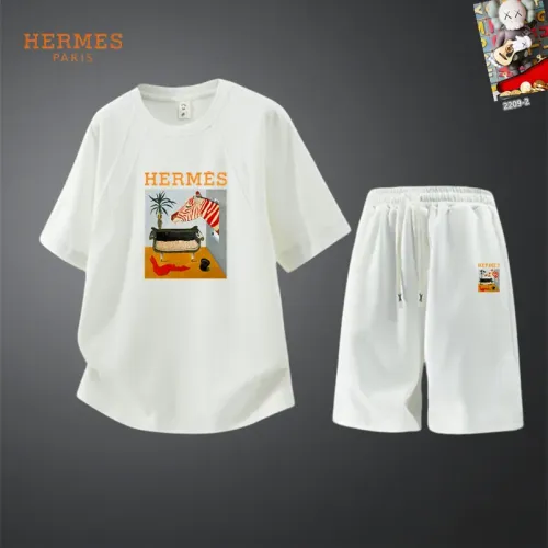 Hermes Tracksuits Short Sleeved For Men #1444890 $56.00 USD, Wholesale Replica Hermes Tracksuits