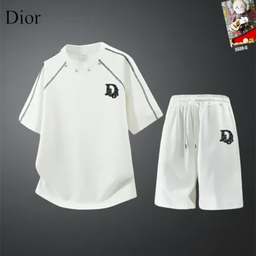 Christian Dior Tracksuits Short Sleeved For Men #1444898 $56.00 USD, Wholesale Replica Christian Dior Tracksuits