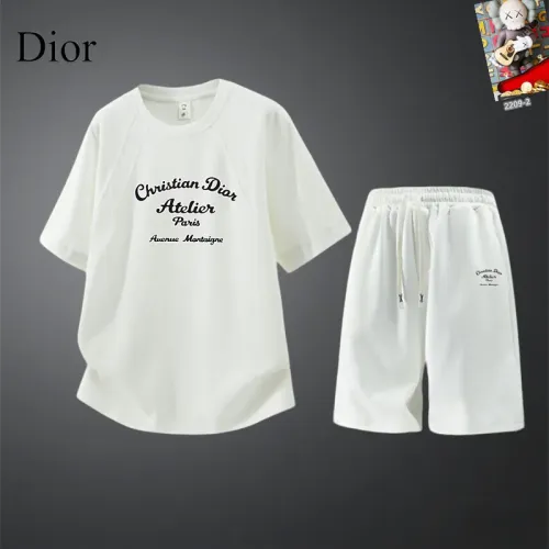 Christian Dior Tracksuits Short Sleeved For Men #1444906 $56.00 USD, Wholesale Replica Christian Dior Tracksuits