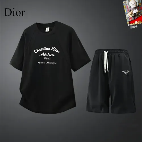 Christian Dior Tracksuits Short Sleeved For Men #1444909 $56.00 USD, Wholesale Replica Christian Dior Tracksuits
