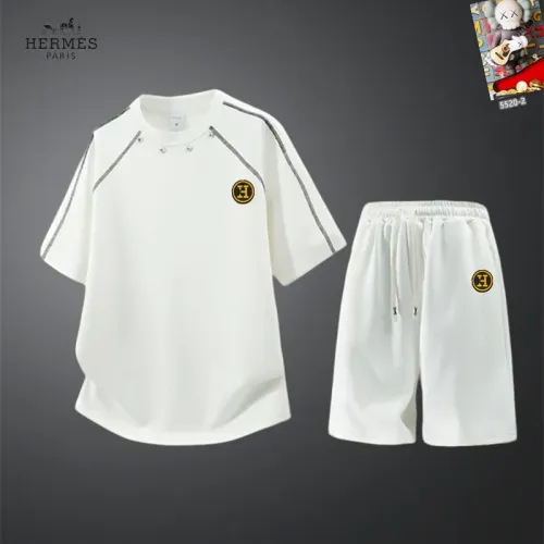 Hermes Tracksuits Short Sleeved For Men #1444918 $56.00 USD, Wholesale Replica Hermes Tracksuits