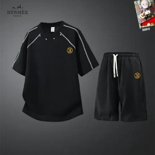 Hermes Tracksuits Short Sleeved For Men #1444921 $56.00 USD, Wholesale Replica Hermes Tracksuits