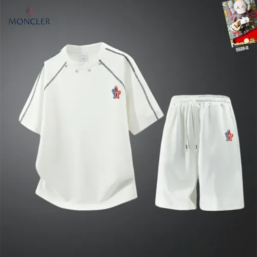 Moncler Tracksuits Short Sleeved For Men #1444922 $56.00 USD, Wholesale Replica Moncler Tracksuits