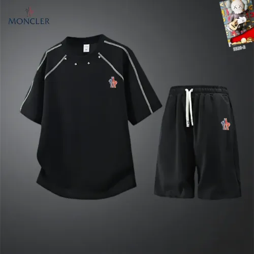 Moncler Tracksuits Short Sleeved For Men #1444925 $56.00 USD, Wholesale Replica Moncler Tracksuits