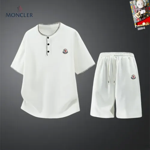 Moncler Tracksuits Short Sleeved For Men #1444942 $56.00 USD, Wholesale Replica Moncler Tracksuits