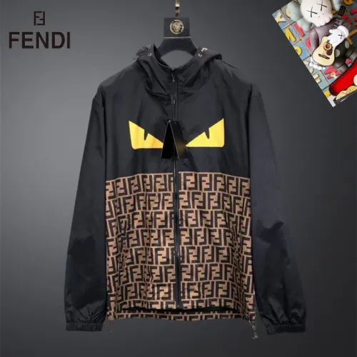 Fendi Jackets Long Sleeved For Men #1444980 $60.00 USD, Wholesale Replica Fendi Jackets