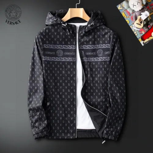 Versace Jackets Long Sleeved For Men #1444981 $60.00 USD, Wholesale Replica Versace Jackets
