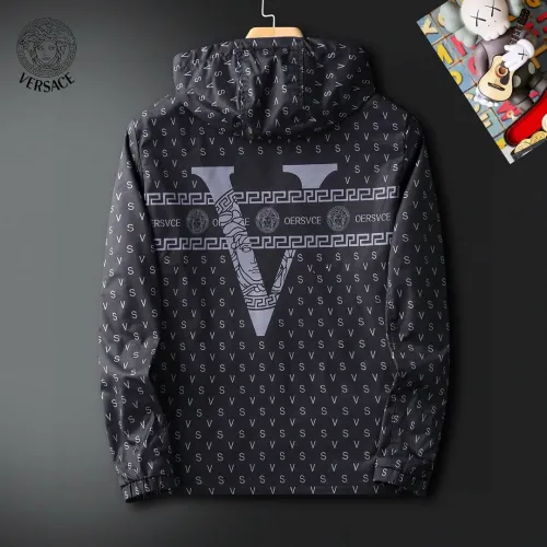 Replica Versace Jackets Long Sleeved For Men #1444981 $60.00 USD for Wholesale