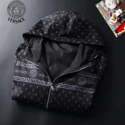 Replica Versace Jackets Long Sleeved For Men #1444981 $60.00 USD for Wholesale