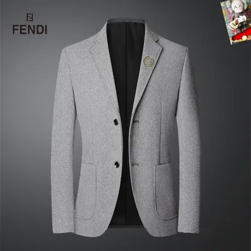 Fendi Jackets Long Sleeved For Men #1445015 $68.00 USD, Wholesale Replica Fendi Jackets