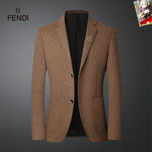 Fendi Jackets Long Sleeved For Men #1445017 $68.00 USD, Wholesale Replica Fendi Jackets