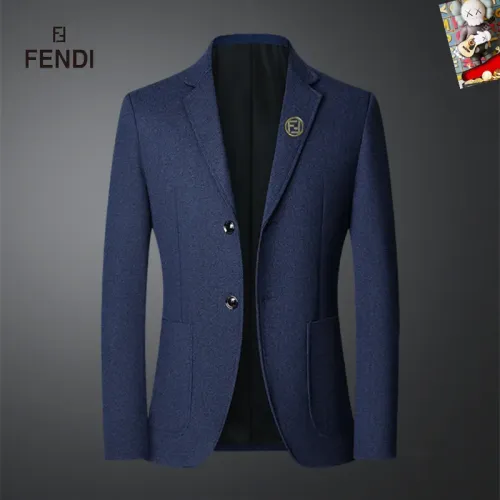 Fendi Jackets Long Sleeved For Men #1445020 $68.00 USD, Wholesale Replica Fendi Jackets