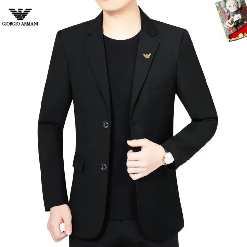 Armani Jackets Long Sleeved For Men #1445075 $68.00 USD, Wholesale Replica Armani Jackets