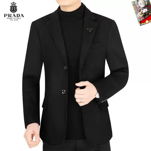 Prada Jackets Long Sleeved For Men #1445095