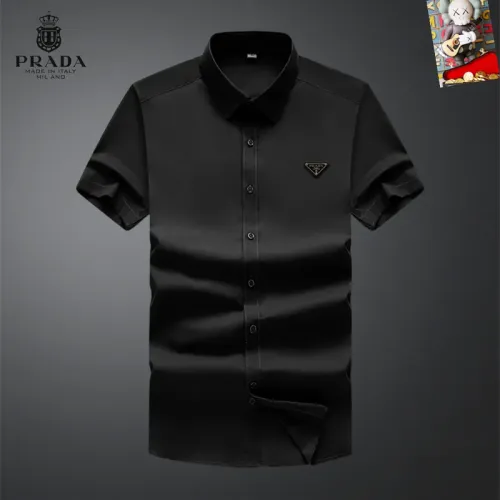 Prada Shirts Short Sleeved For Unisex #1445111 $38.00 USD, Wholesale Replica Prada Shirts