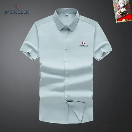 Moncler Shirts Short Sleeved For Unisex #1445131 $38.00 USD, Wholesale Replica Moncler Shirts