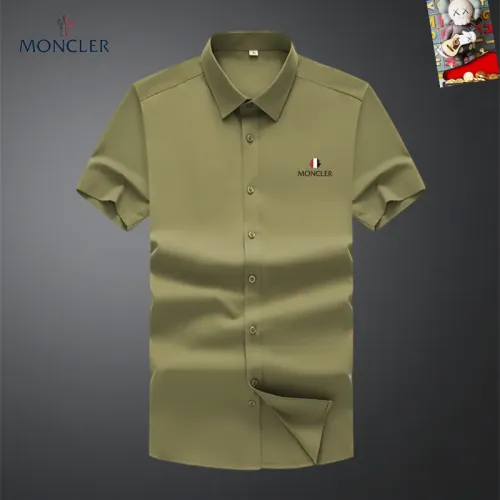 Moncler Shirts Short Sleeved For Unisex #1445133 $38.00 USD, Wholesale Replica Moncler Shirts
