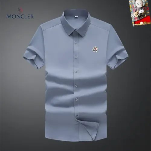 Moncler Shirts Short Sleeved For Unisex #1445155 $38.00 USD, Wholesale Replica Moncler Shirts