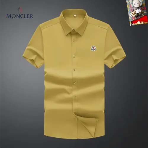 Moncler Shirts Short Sleeved For Unisex #1445158 $38.00 USD, Wholesale Replica Moncler Shirts