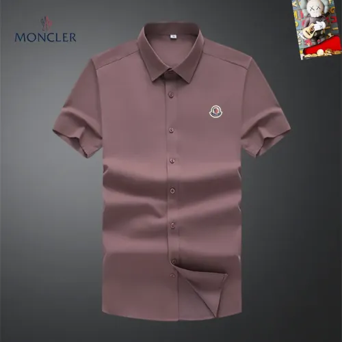 Moncler Shirts Short Sleeved For Unisex #1445160 $38.00 USD, Wholesale Replica Moncler Shirts