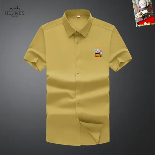 Hermes Shirts Short Sleeved For Unisex #1445198 $38.00 USD, Wholesale Replica Hermes Shirts
