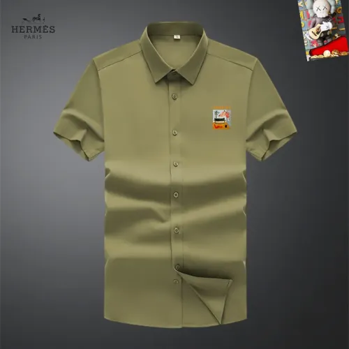 Hermes Shirts Short Sleeved For Unisex #1445199 $38.00 USD, Wholesale Replica Hermes Shirts
