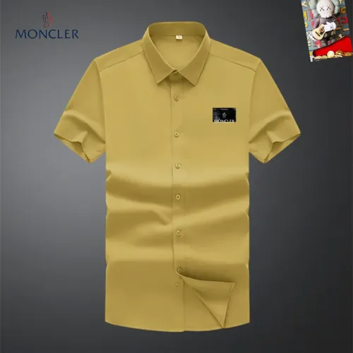 Moncler Shirts Short Sleeved For Unisex #1445253 $38.00 USD, Wholesale Replica Moncler Shirts