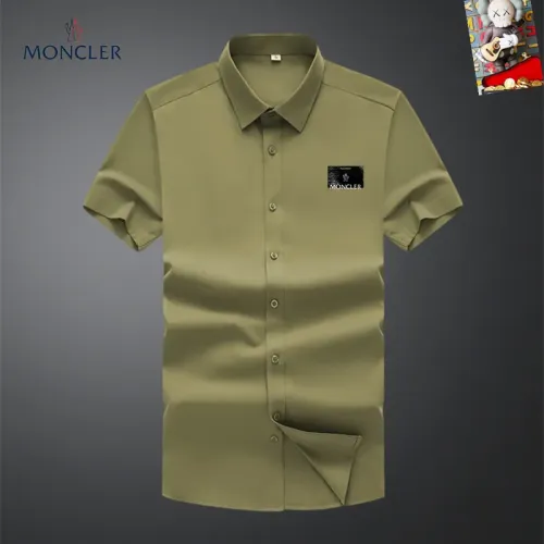 Moncler Shirts Short Sleeved For Unisex #1445254 $38.00 USD, Wholesale Replica Moncler Shirts