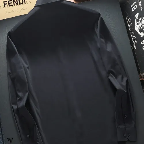 Replica Fendi Shirts Long Sleeved For Unisex #1445274 $40.00 USD for Wholesale