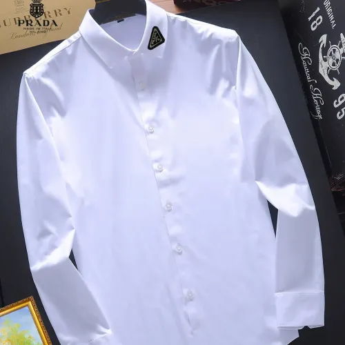 Prada Shirts Long Sleeved For Unisex #1445289 $40.00 USD, Wholesale Replica Prada Shirts