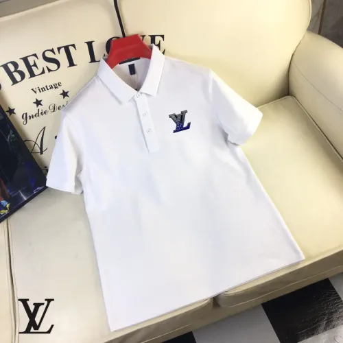 Louis Vuitton LV T-Shirts Short Sleeved For Men #1445335 $29.00 USD, Wholesale Replica Louis Vuitton LV T-Shirts