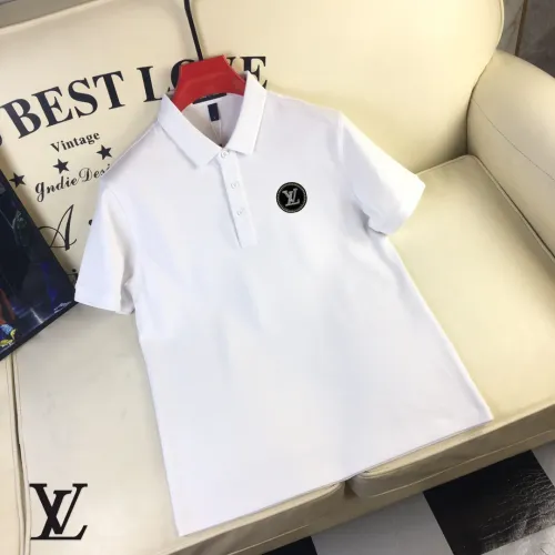 Louis Vuitton LV T-Shirts Short Sleeved For Men #1445351 $29.00 USD, Wholesale Replica Louis Vuitton LV T-Shirts