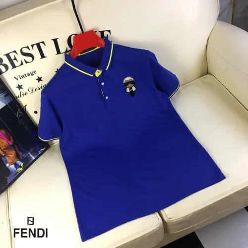 Fendi T-Shirts Short Sleeved For Men #1445360 $29.00 USD, Wholesale Replica Fendi T-Shirts
