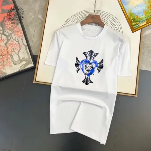 Chrome Hearts T-Shirts Short Sleeved For Unisex #1445396 $25.00 USD, Wholesale Replica Chrome Hearts T-Shirts