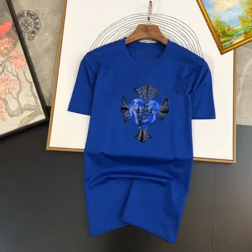 Chrome Hearts T-Shirts Short Sleeved For Unisex #1445398 $25.00 USD, Wholesale Replica Chrome Hearts T-Shirts