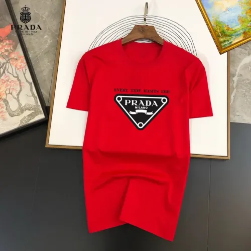 Prada T-Shirts Short Sleeved For Unisex #1445425 $25.00 USD, Wholesale Replica Prada T-Shirts