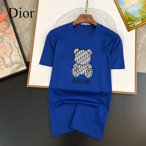 Christian Dior T-Shirts Short Sleeved For Unisex #1445440 $25.00 USD, Wholesale Replica Christian Dior T-Shirts