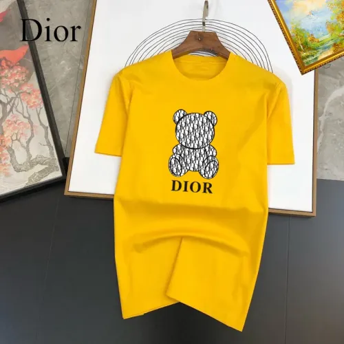 Christian Dior T-Shirts Short Sleeved For Unisex #1445443 $25.00 USD, Wholesale Replica Christian Dior T-Shirts