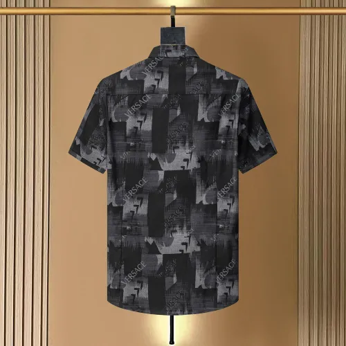 Replica Versace Shirts Short Sleeved For Men #1445527 $36.00 USD for Wholesale