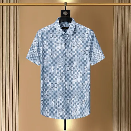 Louis Vuitton LV Shirts Short Sleeved For Men #1445528 $36.00 USD, Wholesale Replica Louis Vuitton LV Shirts