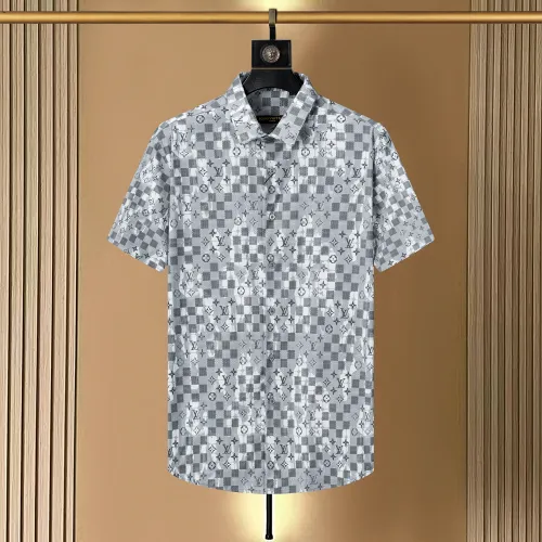 Louis Vuitton LV Shirts Short Sleeved For Men #1445529 $36.00 USD, Wholesale Replica Louis Vuitton LV Shirts