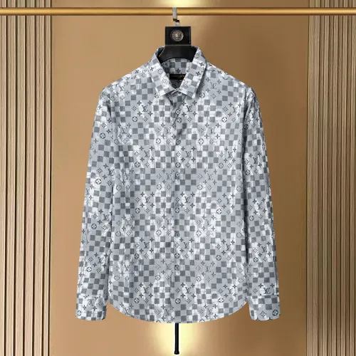 Louis Vuitton LV Shirts Long Sleeved For Men #1445533 $38.00 USD, Wholesale Replica Louis Vuitton LV Shirts