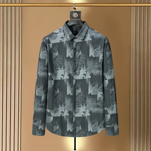 Versace Shirts Long Sleeved For Men #1445535 $38.00 USD, Wholesale Replica Versace Shirts