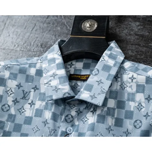 Replica Louis Vuitton LV Shirts Long Sleeved For Men #1445538 $38.00 USD for Wholesale