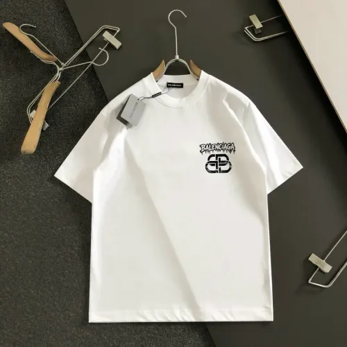 Balenciaga T-Shirts Short Sleeved For Men #1445541 $40.00 USD, Wholesale Replica Balenciaga T-Shirts
