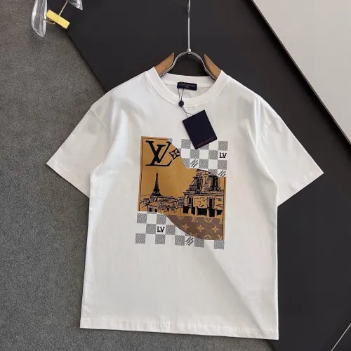 Louis Vuitton LV T-Shirts Short Sleeved For Men #1445551 $40.00 USD, Wholesale Replica Louis Vuitton LV T-Shirts