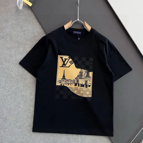 Louis Vuitton LV T-Shirts Short Sleeved For Men #1445552 $40.00 USD, Wholesale Replica Louis Vuitton LV T-Shirts