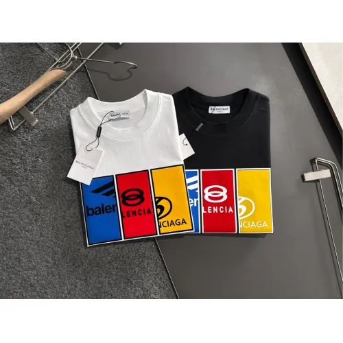 Replica Balenciaga T-Shirts Short Sleeved For Men #1445553 $40.00 USD for Wholesale